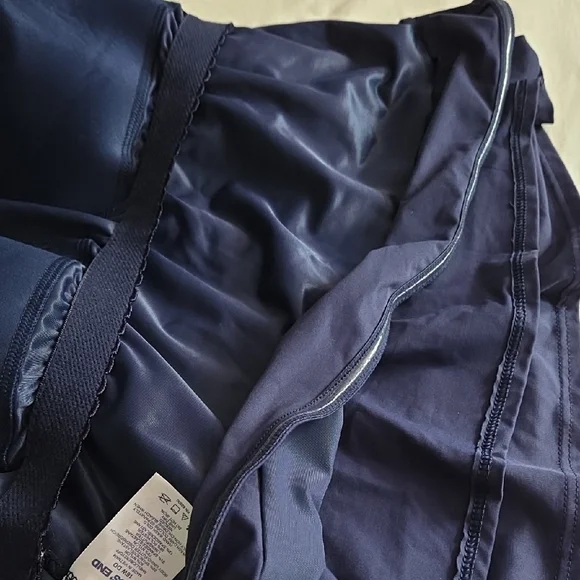 Lands' End Deep Sea Navy Blue Slenderizing Tankini Swim Top Sz 16w DD - Picture 7 of 10